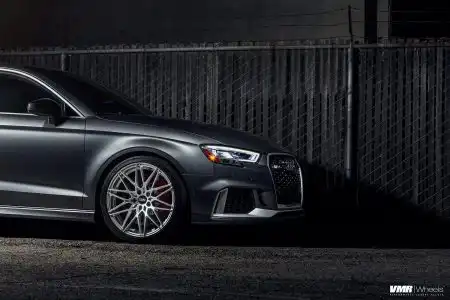 Daytona Gray Pearl Audi RS3 Gets VMR 801 Wheels
