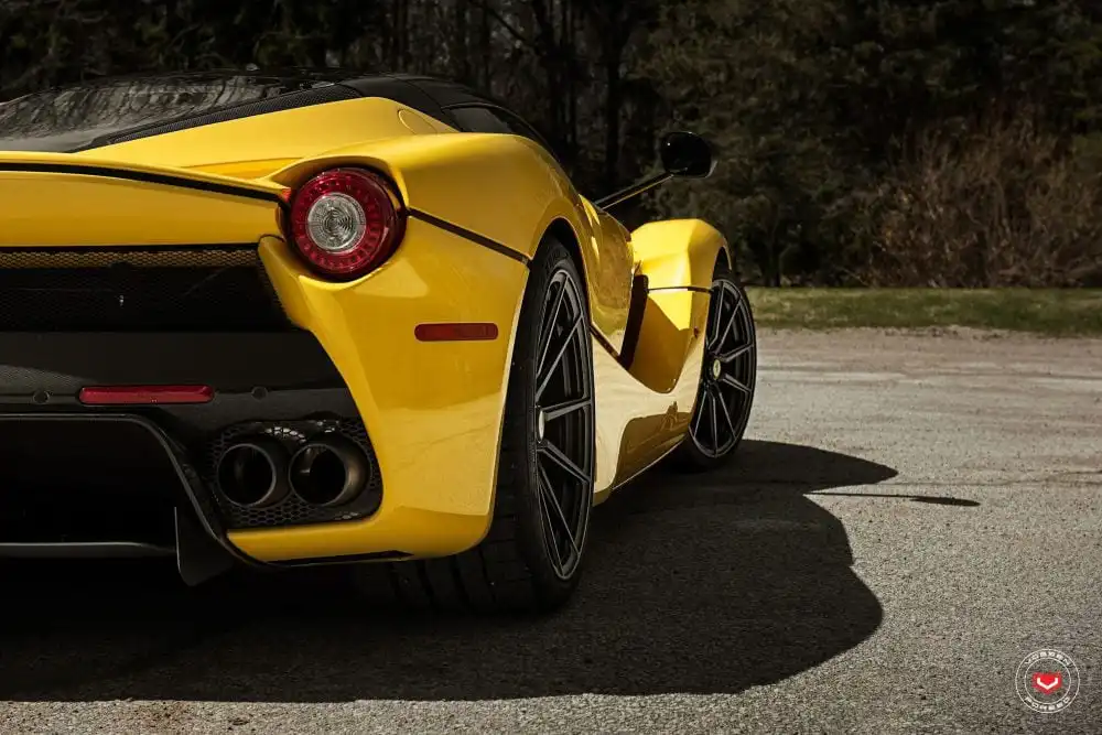 Drake's LaFerrari Gets Vossen Wheels 1 Ferrari LaFerrari - Vossen M-X2 Wheels