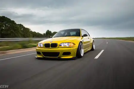modified-phoenix-yellow-bmw-e46-m3-pandem-rocketbunny-widebody-deep-dish-ccw-wheels-e