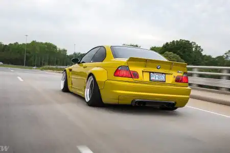 modified-phoenix-yellow-bmw-e46-m3-pandem-rocketbunny-widebody-deep-dish-ccw-wheels-g