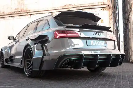 Nardo Gray Audi RS6 Avant – ADV.1 Wheels – Wallpaper