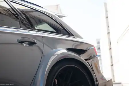 Nardo Gray Audi RS6 Avant – ADV.1 Wheels – Wallpaper