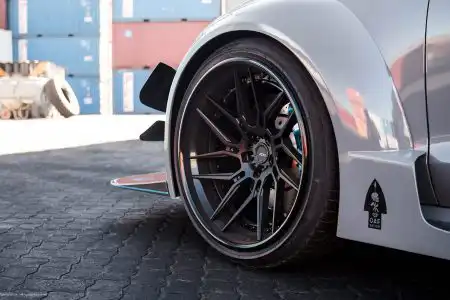 Nardo Gray Audi RS6 Avant – ADV.1 Wheels – Wallpaper