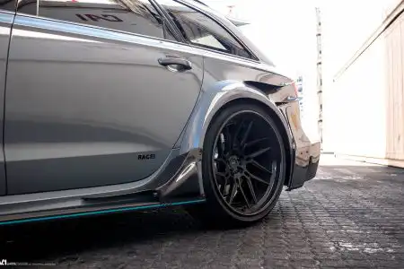 Nardo Gray Audi RS6 Avant – ADV.1 Wheels – Wallpaper
