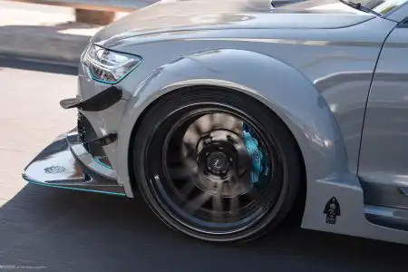 Nardo Gray Audi RS6 Avant – ADV.1 Wheels – Wallpaper