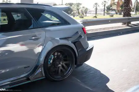 Nardo Gray Audi RS6 Avant – ADV.1 Wheels – Wallpaper