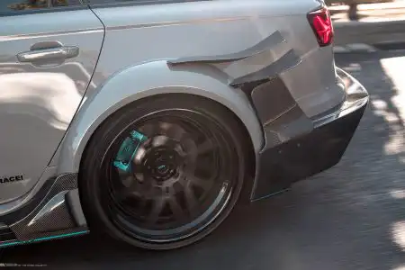 Nardo Gray Audi RS6 Avant – ADV.1 Wheels – Wallpaper