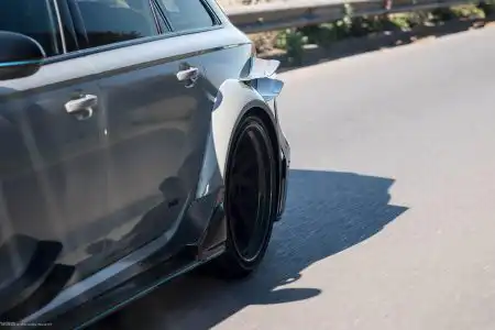 Nardo Gray Audi RS6 Avant – ADV.1 Wheels – Wallpaper