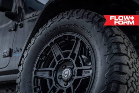 Jeep Wrangler with HRE FlowForm FT1 Wheels in Tarmac Image 8