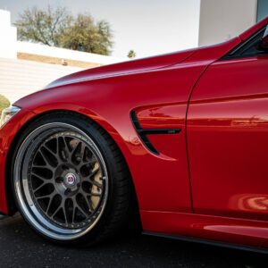 Melbourne Red BMW F80 M3 With HRE Classic 300 Wheels Image 4
