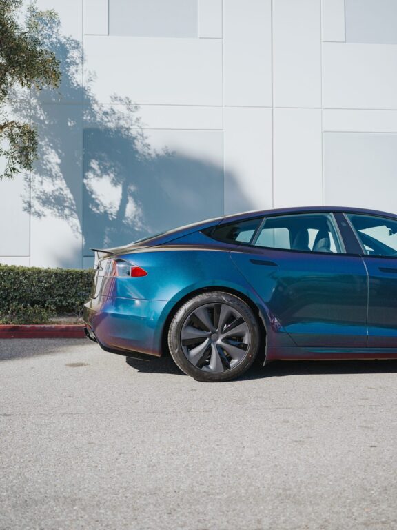 Tesla Model S Plaid Wrapped In Avery Dennison Gloss Lightning Ridge Image 17