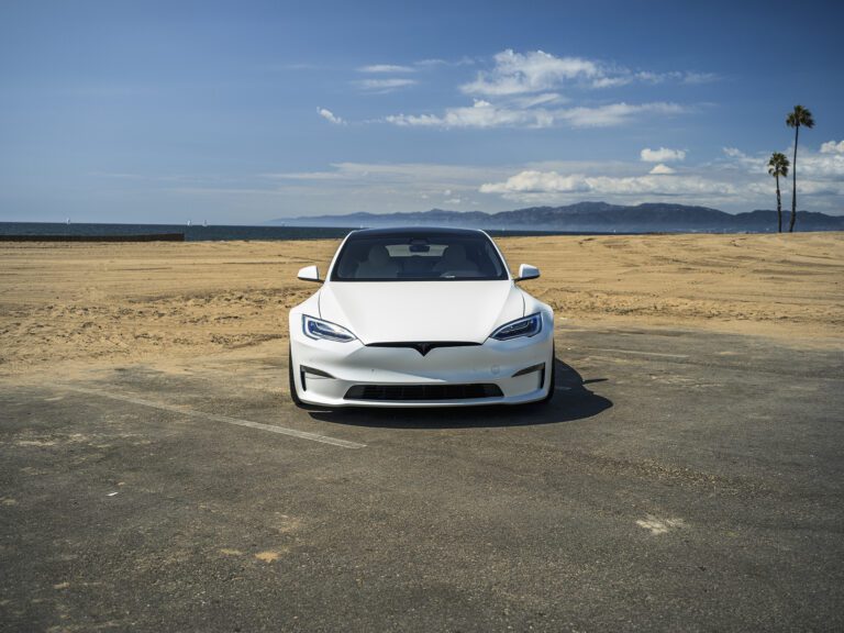 Unplugged Performance Satin White Tesla Model S S-APEX Build