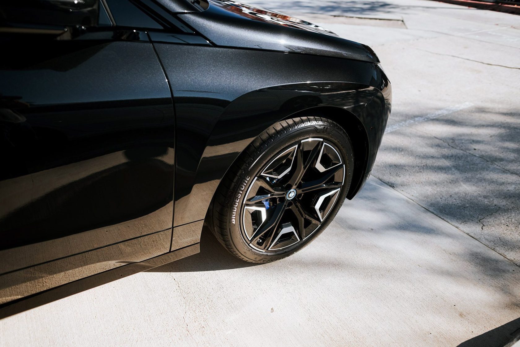 Black Sapphire Metallic BMW iX xDrive50 - Multi-Stage Paint Correction ...