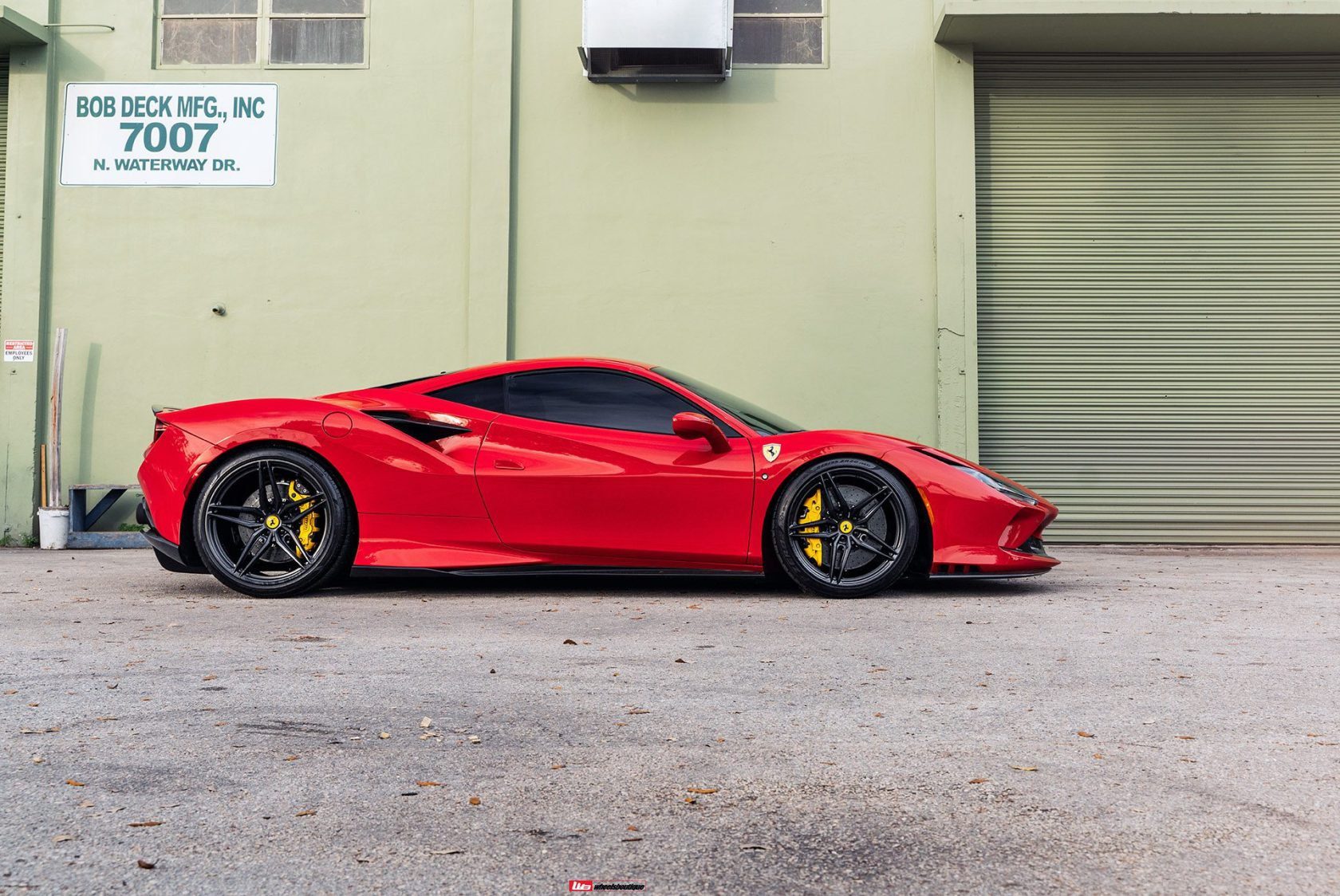 Rosso Rims Rosso Corsa Novitec Ferrari F8 Tributo on HRE P107SC Wheels - My Car Portal