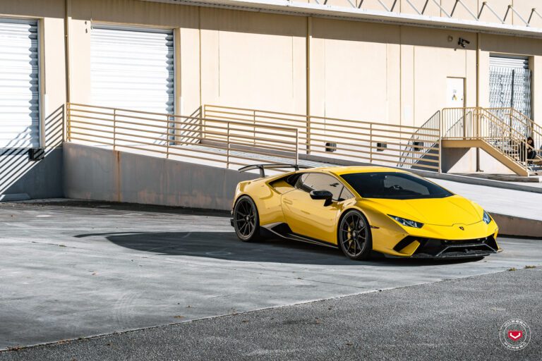 Giallo Inti Lamborghini Huracán – Vossen M-X2 Wheels Image 28