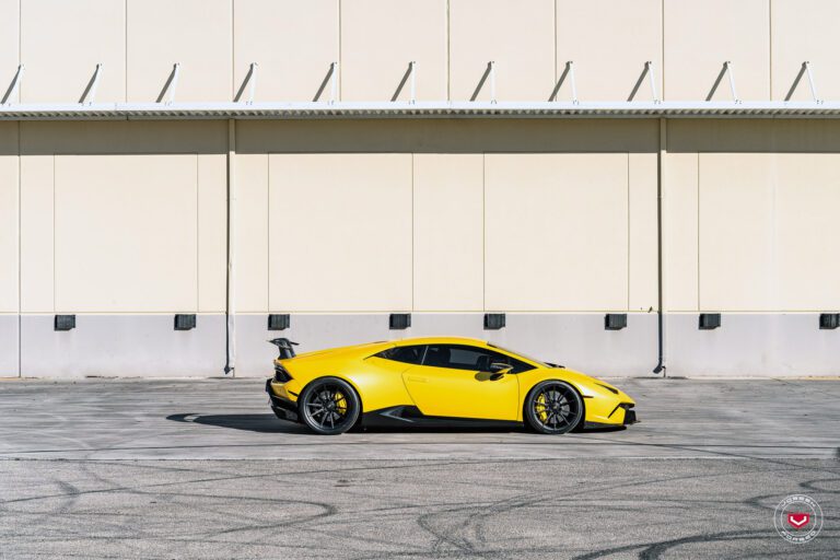 Giallo Inti Lamborghini Huracán – Vossen M-X2 Wheels Image 56