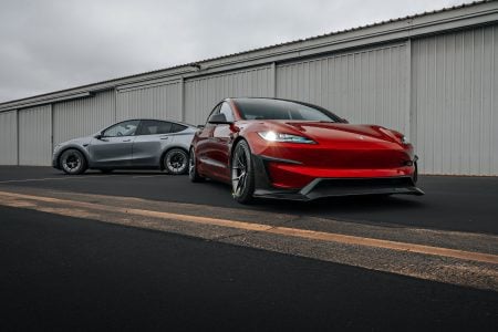 Red Rocket Tesla Model 3 Performance Highland and Model Y Juniper on UP-RW Road Warrior Wheel by Unplugged Performance 1920px (13)