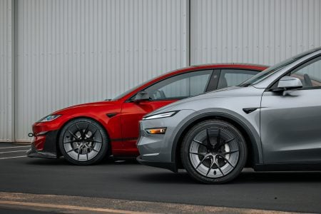 Red Rocket Tesla Model 3 Performance Highland and Model Y Juniper on UP-RW Road Warrior Wheel by Unplugged Performance 1920px (7)