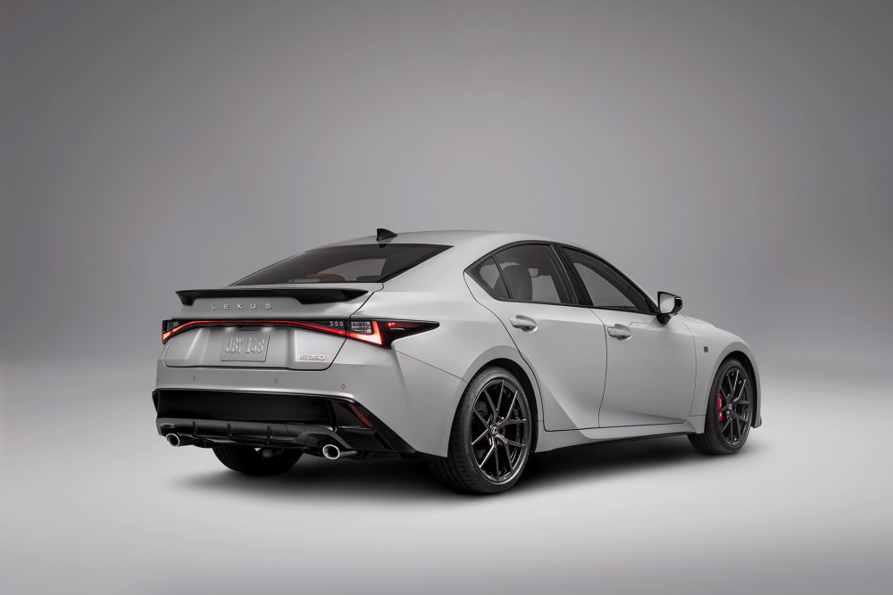 2026 Lexus IS Sedan Gets A Glow Up, Refreshed And Refined Look Inside and Out 9 2026 LEXUS IS350 Rear HERO