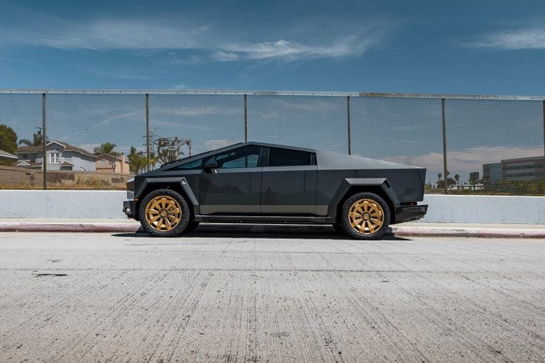 Unplugged Performance Releases A New Tesla Cybertruck Wheel Called CYBRNOVA