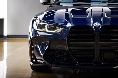 Portimao Blue Metallic BMW G83 M4 Competition: Multi-Stage Paint Protection, XPEL PPF and Professional-Grade Ceramic Coating Image 11