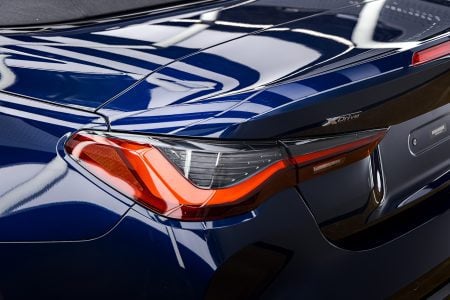Portimao Blue Metallic BMW G83 M4 Competition: Multi-Stage Paint Protection, XPEL PPF and Professional-Grade Ceramic Coating Image 13