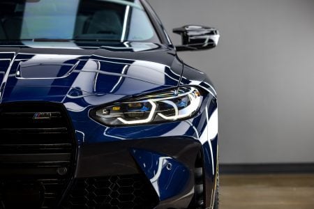 Portimao Blue Metallic BMW G83 M4 Competition: Multi-Stage Paint Protection, XPEL PPF and Professional-Grade Ceramic Coating Image 8