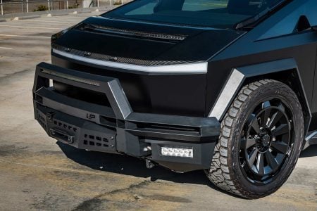 Tesla Cybertruck UP Forged CYBRNOVA 24 Inch Wheels and UP INVINCIBLE Steel Parts Unplugged Performance 11