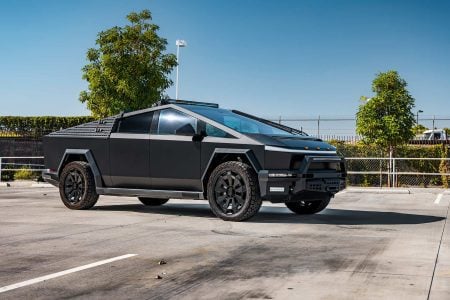 Tesla Cybertruck UP Forged CYBRNOVA 24 Inch Wheels and UP INVINCIBLE Steel Parts Unplugged Performance 6