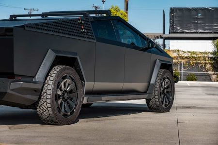 Tesla Cybertruck UP Forged CYBRNOVA 24 Inch Wheels and UP INVINCIBLE Steel Parts Unplugged Performance 7