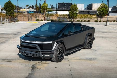 Tesla Cybertruck UP Forged CYBRNOVA 24 Inch Wheels and UP INVINCIBLE Steel Parts Unplugged Performance 9