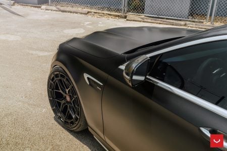 Designo Night Black Mercedes-AMG E63 S On Vossen HFX-1 Wheels Image 11