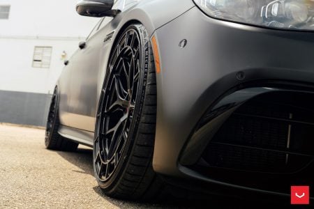 Designo Night Black Mercedes-AMG E63 S On Vossen HFX-1 Wheels Image 16