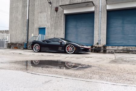 Ferrari SF90 Nero Assetto Fiorano on Novitec NF-10 Wheels In Brushed Clear Image 17