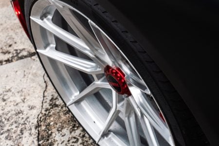 Ferrari SF90 Nero Assetto Fiorano on Novitec NF-10 Wheels In Brushed Clear Image 2