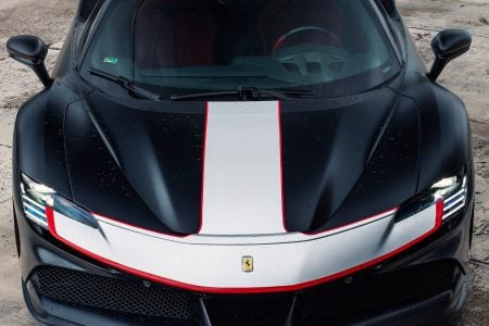 Ferrari SF90 Nero Assetto Fiorano on Novitec NF-10 Wheels In Brushed Clear Image 28