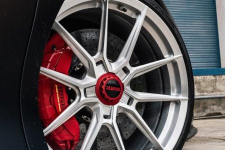 Ferrari SF90 Nero Assetto Fiorano on Novitec NF-10 Wheels In Brushed Clear Image 4