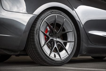 Tesla Model 3 and Model Y UP Forged UP-RW aka Road Warrior Wheel and Tire Packages Unplugged Performance 10