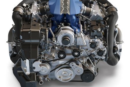 Chevrolet Corvette ZR1 5.5L LT7 twin-turbocharged DOHC V8