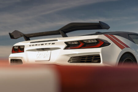 2027 Corvette Grand Sport Launch Edition featuring a rear spoile