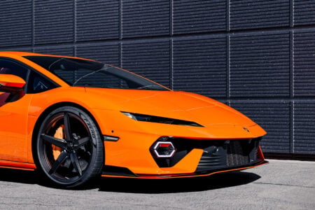 A Gorgeous Arancio Apodis Lamborghini Temerario on Vossen Forged VPS-3 Wheels Image 1