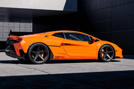 A Gorgeous Arancio Apodis Lamborghini Temerario on Vossen Forged VPS-3 Wheels Image 2
