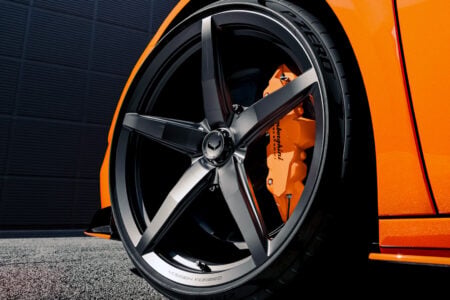 A Gorgeous Arancio Apodis Lamborghini Temerario on Vossen Forged VPS-3 Wheels Image 4