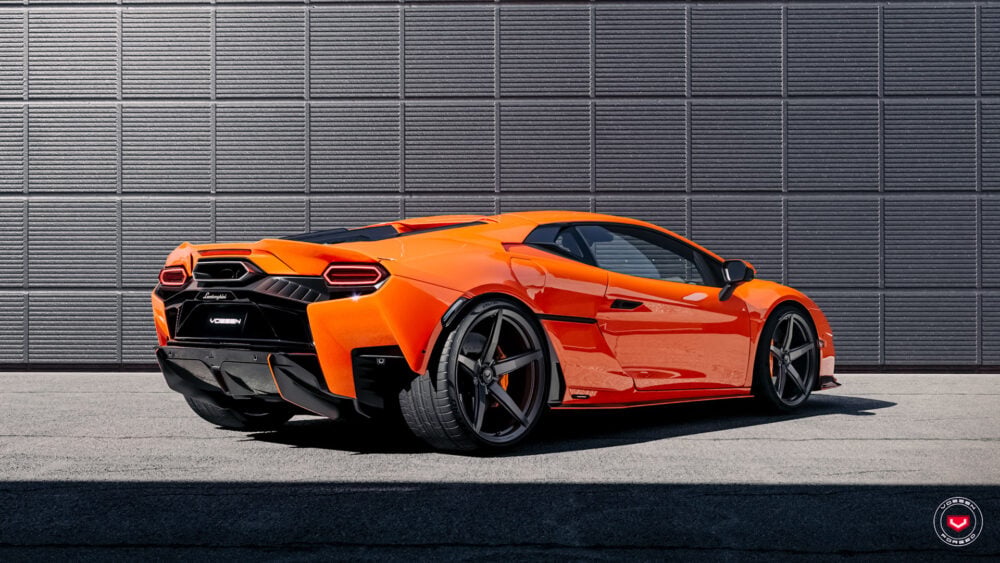 A Gorgeous Arancio Apodis Lamborghini Temerario on Vossen Forged VPS-3 Wheels 2 Gorgeous Arancio Apodis Lamborghini Temerario on Vossen Forged VPS-3 Wheels 8