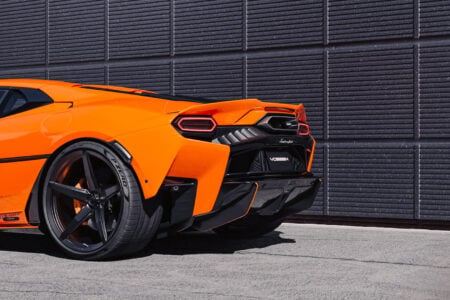 A Gorgeous Arancio Apodis Lamborghini Temerario on Vossen Forged VPS-3 Wheels Image 9