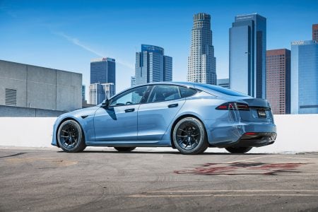 Frost Blue Metallic Tesla Model S 26 Refresh on UP-RW Flow Formed 19-inch Wheels Unplugged Performance 3840px (5)