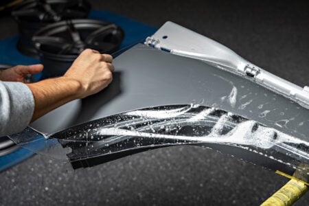 Gloss Dark Gray Toyota Supra A90 By Bulletproof Auto Spa Detailing & Paint Protection in Los Angeles California Image 12