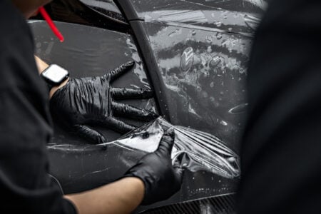 Gloss Dark Gray Toyota Supra A90 By Bulletproof Auto Spa Detailing & Paint Protection in Los Angeles California Image 25