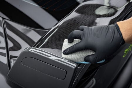 Gloss Dark Gray Toyota Supra A90 By Bulletproof Auto Spa Detailing & Paint Protection in Los Angeles California Image 28