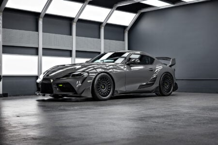 Gloss Dark Gray Toyota Supra A90 By Bulletproof Auto Spa Detailing & Paint Protection in Los Angeles California Image 32